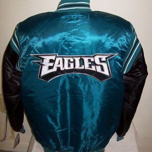PHILADELPHIA EAGLES NFL STARTER Snap Down Jacket 3X